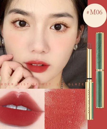 🔥Vendita calda🔥Rossetto opaco setoso con tacco piccolo vintage