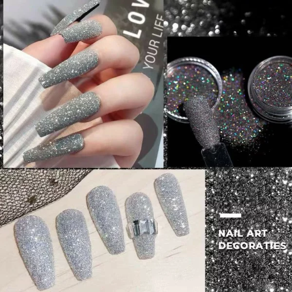 Polvere lucida per nail art