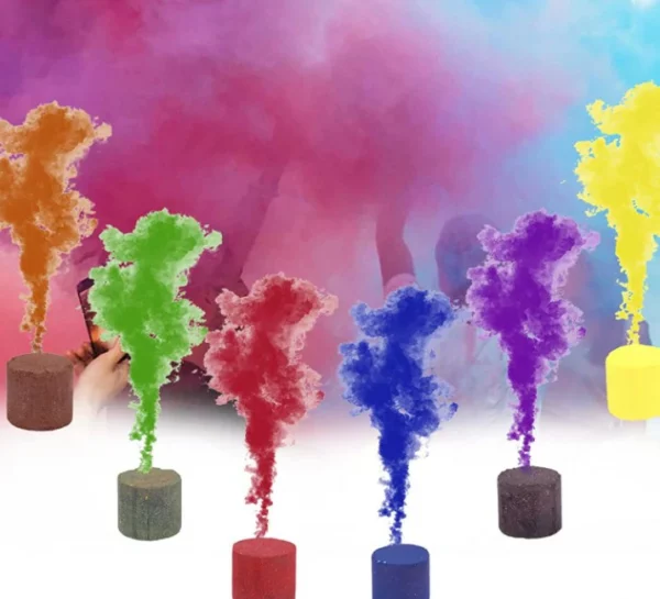 (🔥Hot Sale - 50% OFF) Colorful Round Fog Cake Decoration Magic Fog