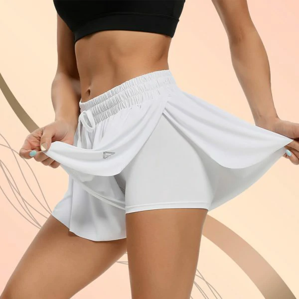 Keiki Kona – 2-i-1 Flowy Fitness Shorts