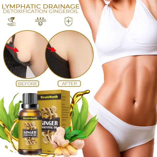 لمفاٽڪ ڊرينيج Detoxification GingerOil