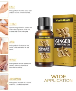 LymphaticDrainage Detoxification GingerOil