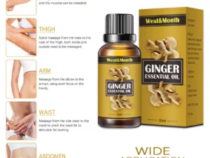 LymphaticDrainage Detoxification GingerOil
