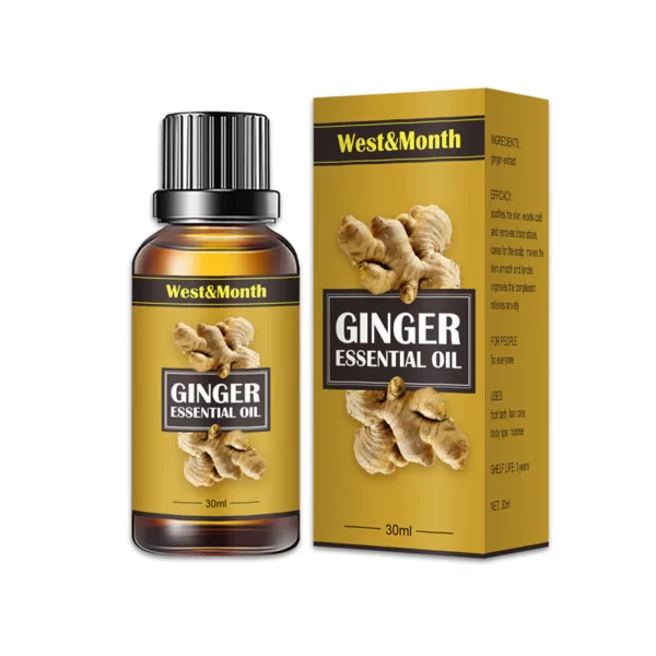 LymphaticDrainage Detoxification GingerOil