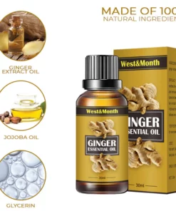 LymphaticDrainage Detoxification GingerOil