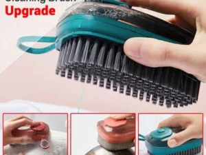 2 In 1 Automatic Liquid Adding Cleaning Brush