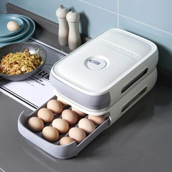 🎉 Spring Cleaning Big Sale ຫຼຸດ 50% - Egg Storage Drawer Box