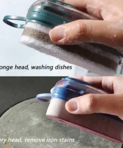 2 In 1 Automatic Liquid Adding Cleaning Brush