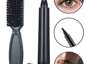 Beard Pencil Filler Four-pronged Waterproof Pen and Brush Set