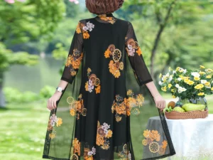 Womens Floral Print Dress
