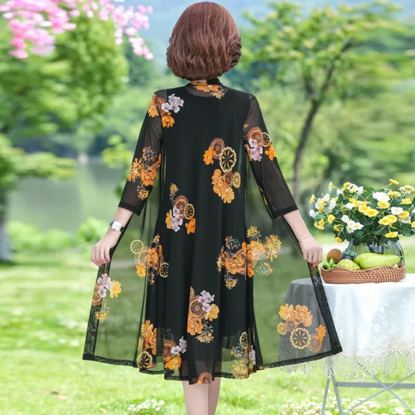 Rochie de dama cu imprimeu floral