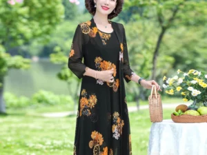 Womens Floral Print Dress