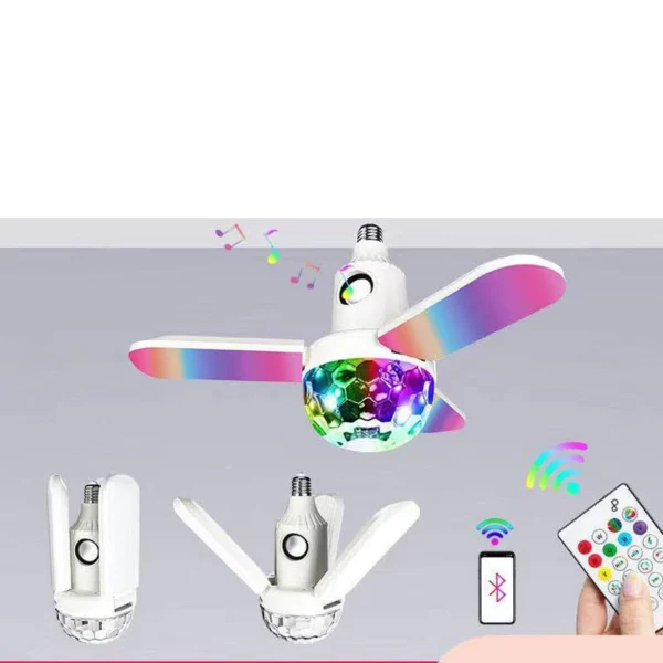 Lumière d'ambiance de ciel de haut-parleur Bluetooth coloré