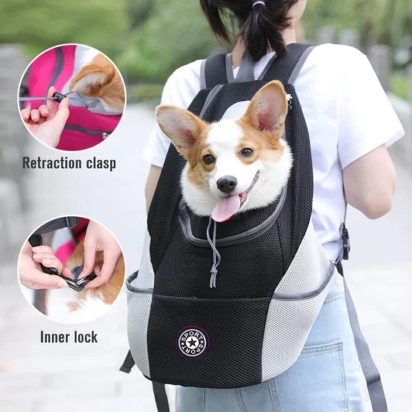 Dog Backpack & Relieve separation anxiety in dogs