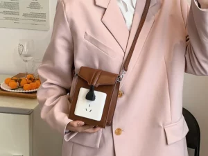 Creative Socket Plug Shoulder Women Bags