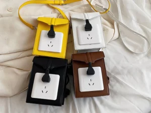Creative Socket Plug Shoulder Women Bags