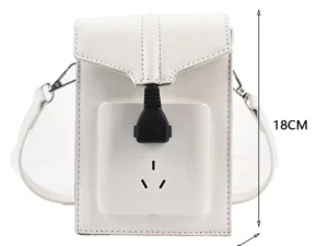 Creative Socket Plug Shoulder Women Bags