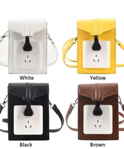 Creative Socket Plug Shoulder Women Bags