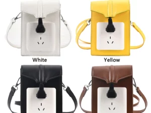 Creative Socket Plug Shoulder Women Bags