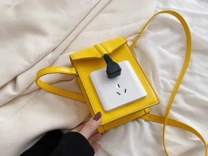 Creative Socket Plug Shoulder Women Bags