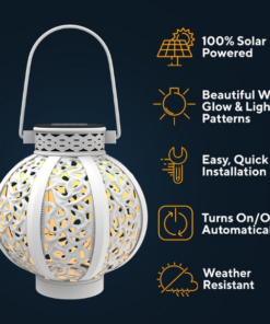 (Actualización de jardín) Lámpara LED solar