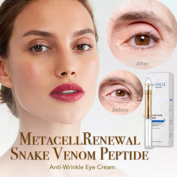 💝КУПИТЕ 1, ПОЛУЧИТЕ 1 БЕСПЛАТНО💝Metacell Renewal Snake Venom Peptide Крем для кожи вокруг глаз против морщин