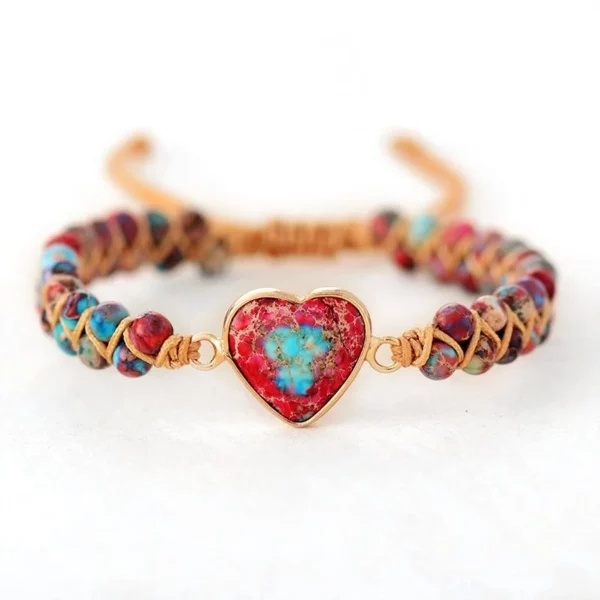 🔥2022 Hot Rea🔥Passionate Heart Jasper Armband