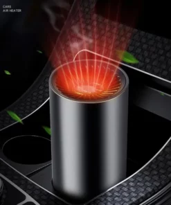 🔥Зимни горещи 🔥Разпродажба Бързо нагряване с форма на чаша Вентилатор за топъл въздух за кола