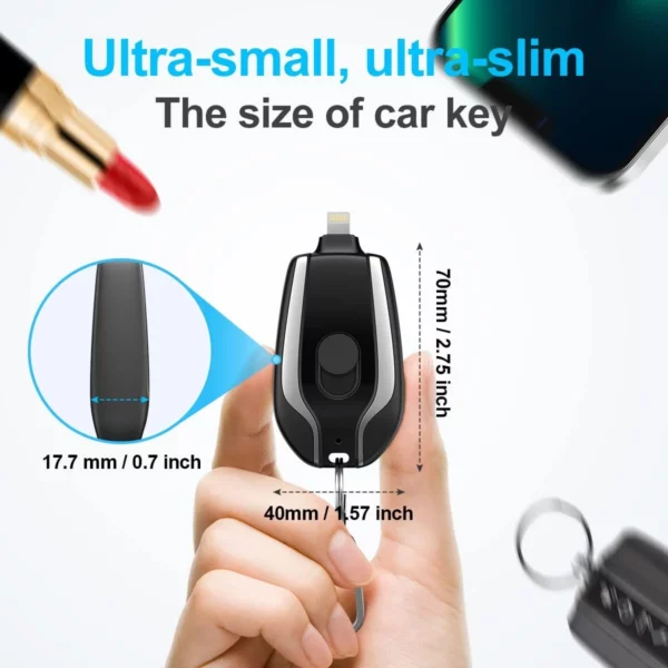 1500 mAh Mini Power Emergency Pod