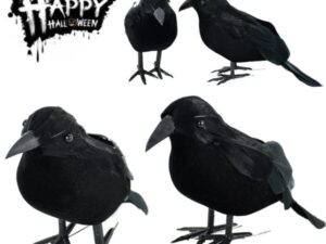 Black Crow Halloween Home Decor