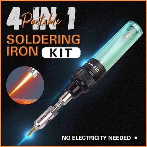 Kit de soldador portátil 4 en 1