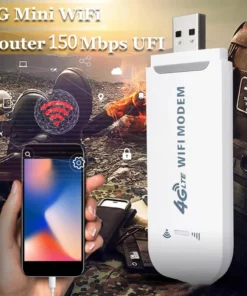 ENRUTADOR 4G LTE ADAPTADOR DE TARJETA DE REDE INALÁMBRICA USB DE BANDA ANCHA MÓVIL 150MBPS