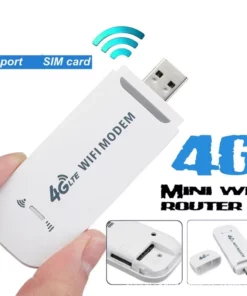 ENRUTADOR 4G LTE ADAPTADOR DE TARJETA DE REDE INALÁMBRICA USB DE BANDA ANCHA MÓVIL 150MBPS