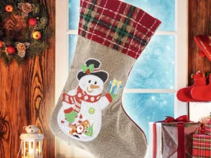 5D Diamond Painting Xmas Rhinestone Sock Embroidery Mosaic Gift Bag