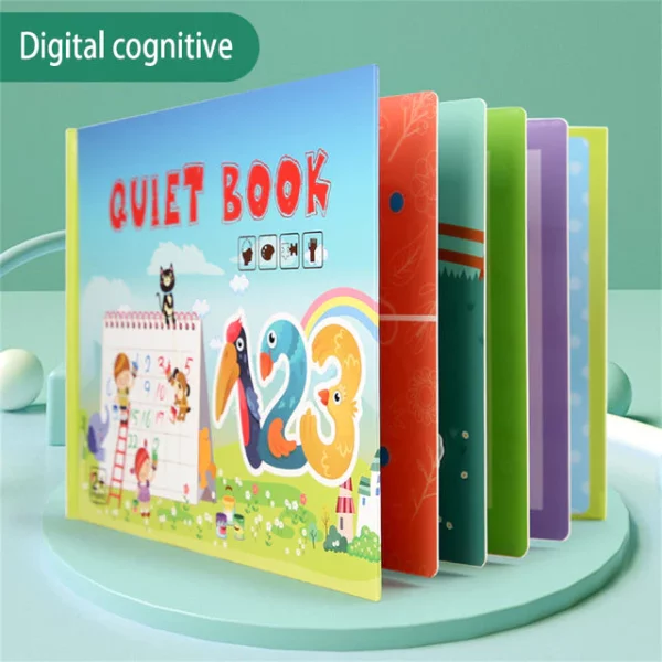 Busy Book For Child To Develop Learning Skills