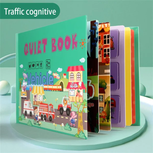 Busy Book For Child To Develop Learning Skills