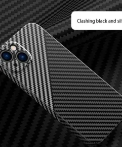 Carbon Fiber Texture Magnetic Wireless Charging iPhone Case
