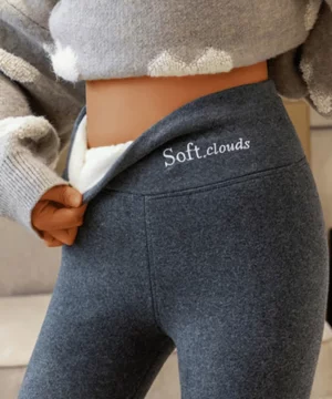 Casual Warm Winter Solid Pants