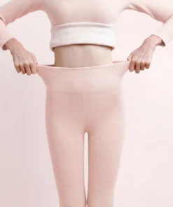 Casual Warm Winter Solid Pants