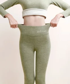 Casual Warm Winter Solid Pants