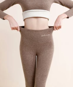 Casual Warm Winter Solid Pants