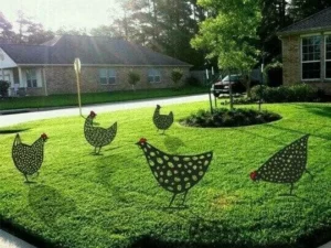 Chicken Art Of Garden