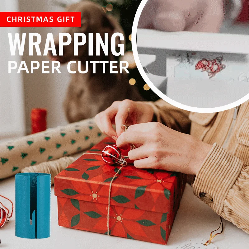 Christmas Gift Wrapping Paper Cutter