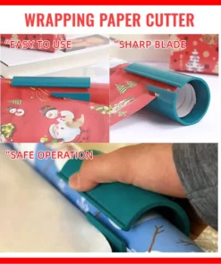 Christmas Gift Wrapping Paper Cutter