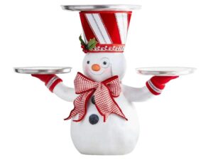 Christmas Snowman Treats Holder