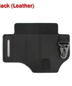 Cowhide Leather Owl Buckle Tactical Multifunctional Belt Cover