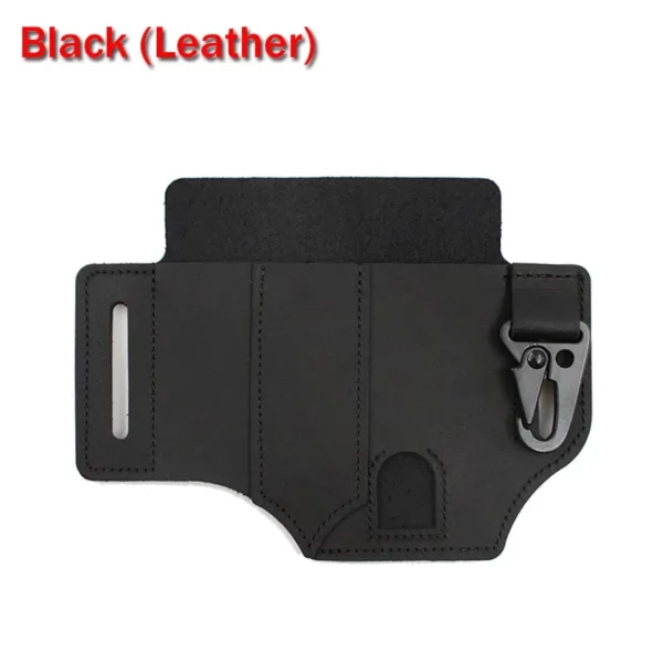 Cowhide Leather Owl Buckle Tactical Multifunctional Belt Cover