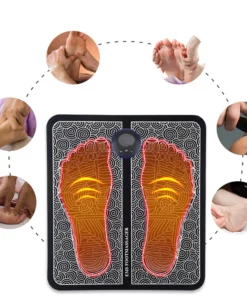 Massageador de pés com ponto de acupuntura EMS