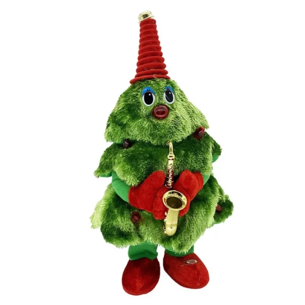Electric Christmas Tree Singing and Dancing Christmas Tree Electronic Plush Toys