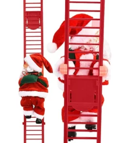 Electric Climbing Ladder Santa